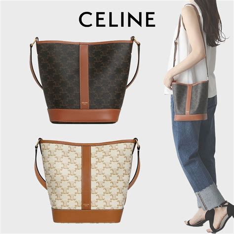 celine bag bucket small|celine bucket bag triomphe.